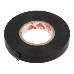 Bandă Electroizolantă Neagră 12mm x 33m | Electronic-mag.ro | Componente Electronice