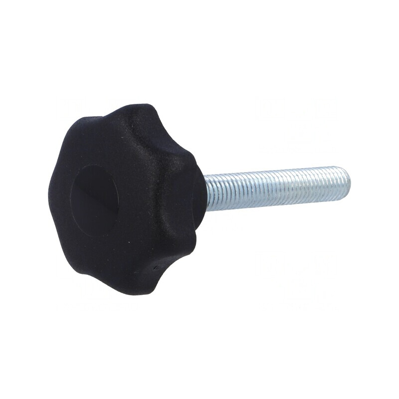 Buton de Reglare Negru Ø40mm M8 45mm H27mm | Electronic-mag.ro | Componente Electronice Buton de Reglare Negru Ø40mm M8 45mm H27mm | Electronic-mag.ro | Componente Electronice