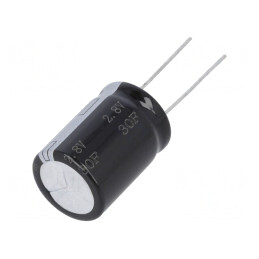 Supercondensator THT 30F 2.8V 18x25mm | Electronic-mag.ro | Componente Electronice