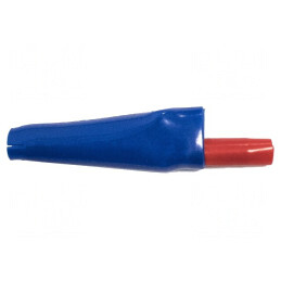 Bornă crocodil 10A albastră max. 7,9mm | Electronic-mag.ro | Componente Electronice