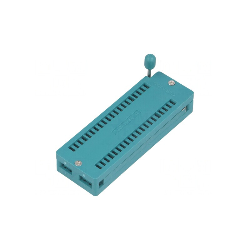 Soclu ZIF DIP40 THT 15.24mm pentru Circuite Integrate | Electronic-mag.ro | Componente Electronice
