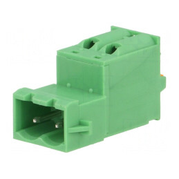 Regletă de conexiuni deconectabilă 5,08mm 2 piste | Electronic-mag.ro | Componente Electronice