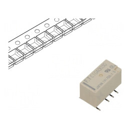 Releu Electromagnetic DPDT 3VDC SMT | Electronic-mag.ro | Componente Electronice
