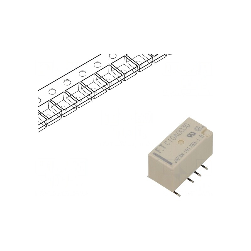 Releu Electromagnetic DPDT 3VDC SMT | Electronic-mag.ro | Componente Electronice Releu Electromagnetic DPDT 3VDC SMT | Electronic-mag.ro | Componente Electronice