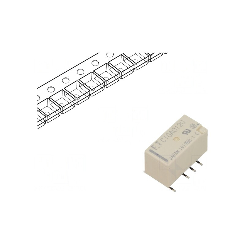 Releu Electromagnetic DPDT 12VDC 2A SMT | Electronic-mag.ro | Componente Electronice Releu Electromagnetic DPDT 12VDC 2A SMT | Electronic-mag.ro | Componente Electronice