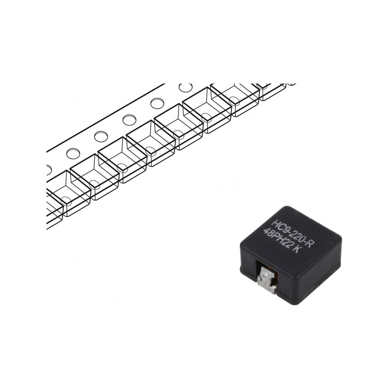Inductor SMD 22.4uH 6.3A 25.7mΩ ±15% | Electronic-mag.ro | Componente Electronice