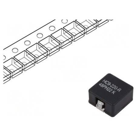 Inductor SMD 22.4uH 6.3A 25.7mΩ ±15% | Electronic-mag.ro | Componente Electronice
