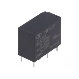 Releu SPDT Electromagnetic 12VDC 10A 5A 250VAC PCB | Electronic-mag.ro | Componente Electronice