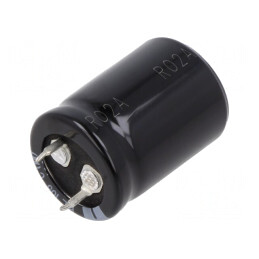 Condensator Electrolitic 100uF 400V SNAP-IN Ø22x30mm | Electronic-mag.ro | Componente Electronice