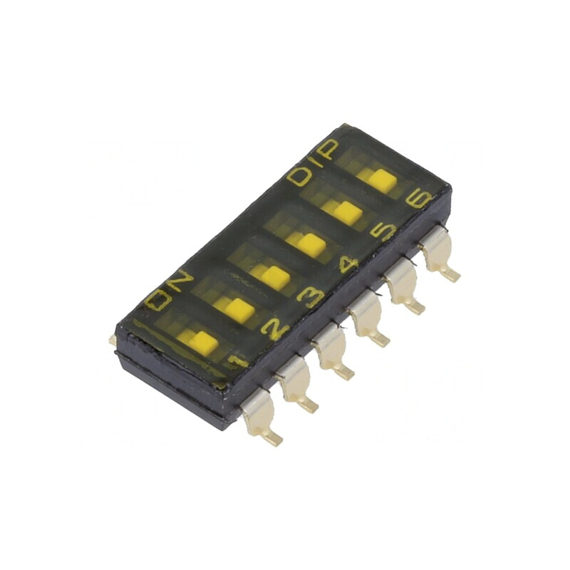 Comutator DIP-SWITCH 2 Pozitii SMD 24V | Electronic-mag.ro | Componente Electronice