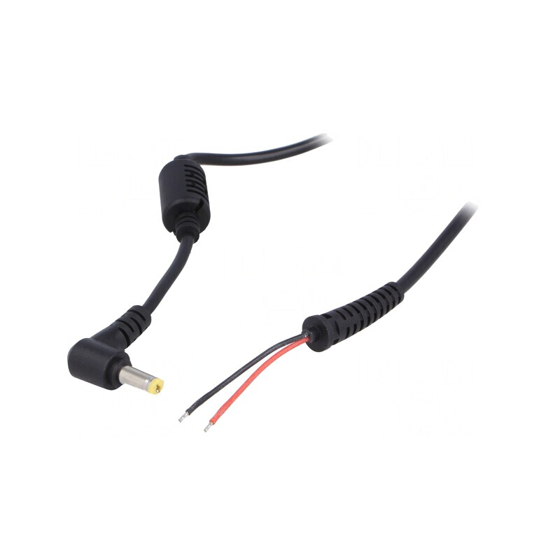 Cablu 2x0,5mm2 DC 5,5/1,7 Mufă Unghi Negru 1,2m | Electronic-mag.ro | Componente Electronice Cablu 2x0,5mm2 DC 5,5/1,7 Mufă Unghi Negru 1,2m | Electronic-mag.ro | Componente Electronice