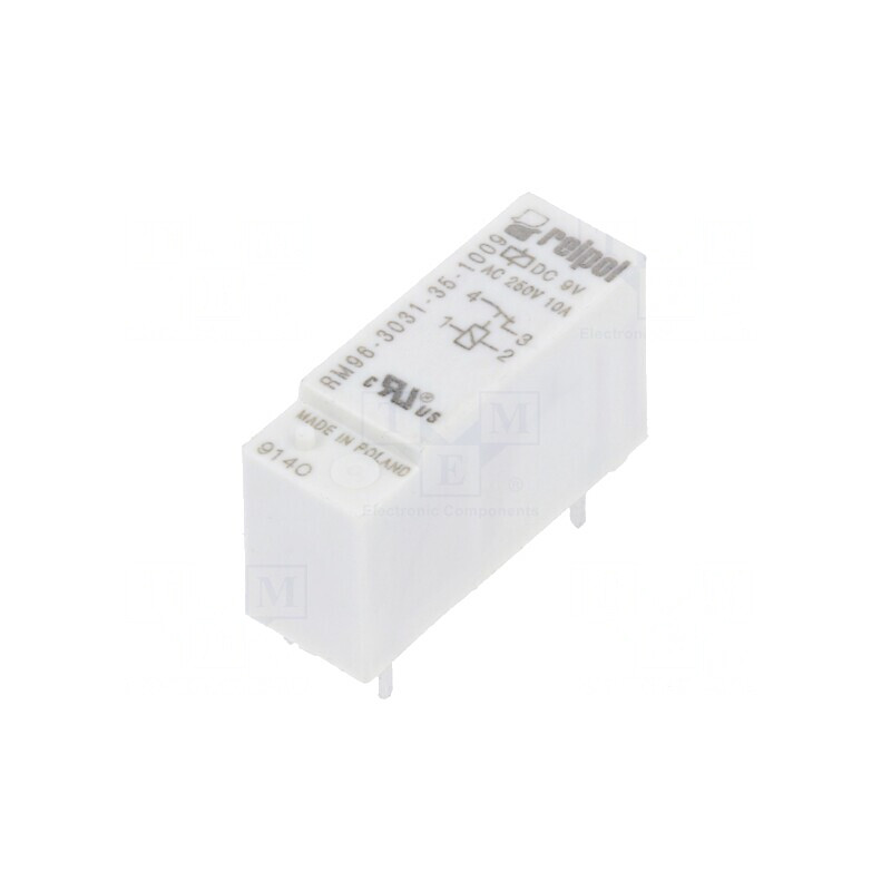 Releu electromagnetic SPST-NC 9VDC 8A PCB | Electronic-mag.ro | Componente Electronice