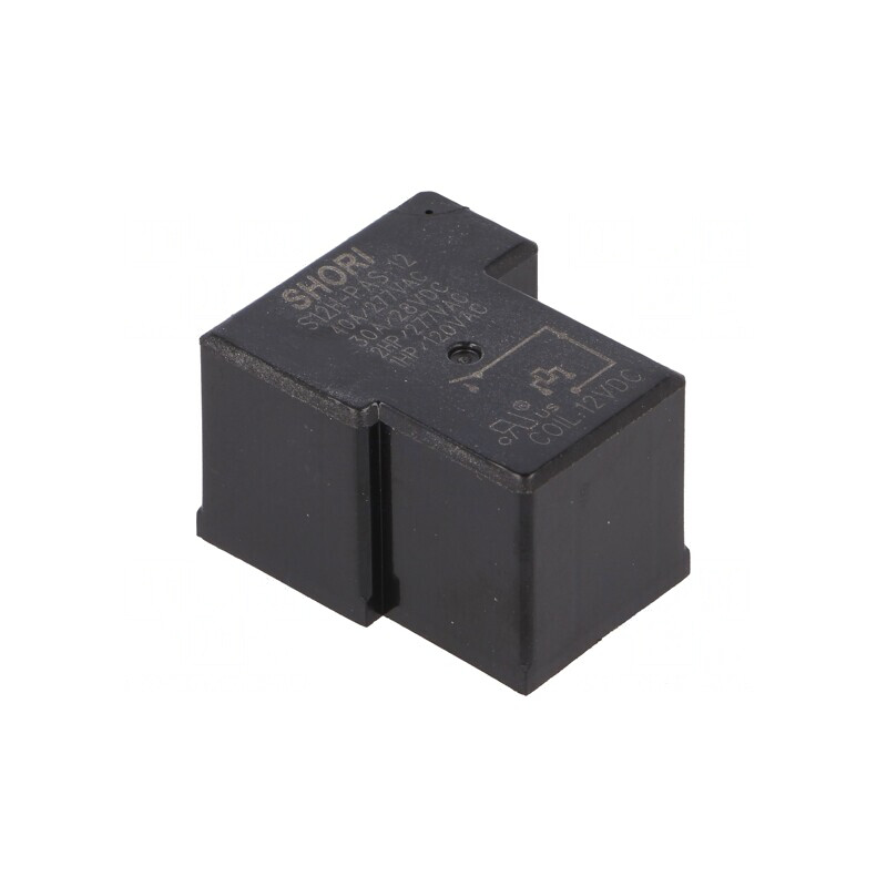 Releu Electromagnetic SPST-NO 12VDC PCB Serie S12H | Electronic-mag.ro | Componente Electronice
