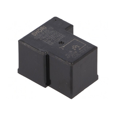 Releu Electromagnetic SPST-NO 12VDC PCB Serie S12H | Electronic-mag.ro | Componente Electronice