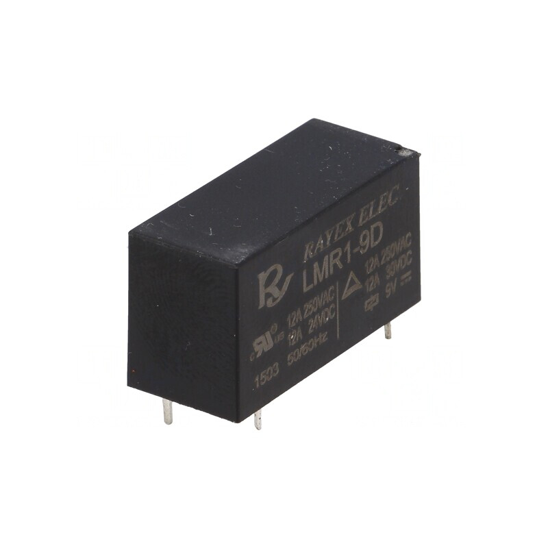 Releu Electromagnetic SPST-NO 12V 16A PCB | Electronic-mag.ro | Componente Electronice