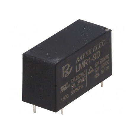Releu Electromagnetic SPST-NO 12V 16A PCB | Electronic-mag.ro | Componente Electronice