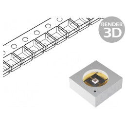 Lumină LED UV-C 265-280nm 200mW