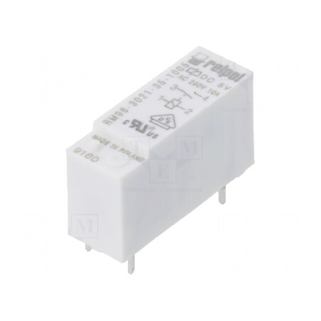 Releu Electromagnetic SPST-NO 5VDC 8A PCB | Electronic-mag.ro | Componente Electronice