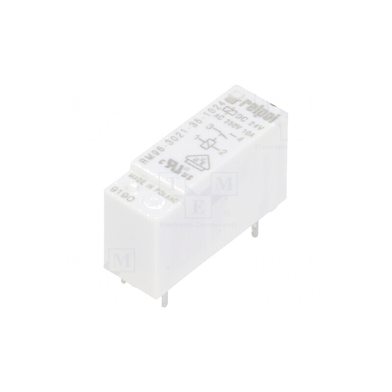 Releu Electromagnetic SPST-NO 24VDC 8A | Electronic-mag.ro | Componente Electronice