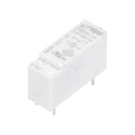 Releu Electromagnetic SPST-NO 24VDC 8A | Electronic-mag.ro | Componente Electronice