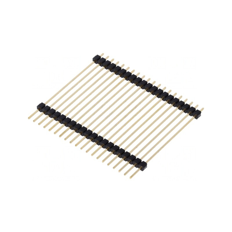 Conector pini 20 pini 2 nivele 2.54mm | Electronic-mag.ro | Componente Electronice