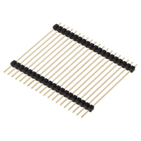 Conector pini 20 pini 2 nivele 2.54mm | Electronic-mag.ro | Componente Electronice