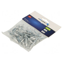 Diblu Aluminiu 4.8mm x 8mm - Set 50 Buc. | Electronic-mag.ro | Componente Electronice