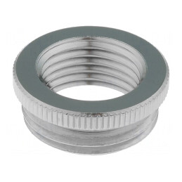 Adaptor Filet PG9 la M20 Alamă Nichelată | Electronic-mag.ro | Componente Electronice
