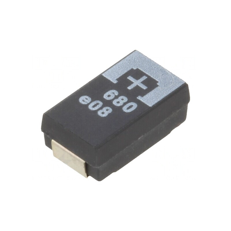Condensator tantal-polimer 680uF 2,5V SMD | Electronic-mag.ro | Componente Electronice