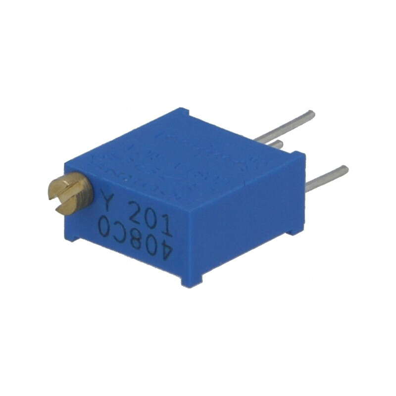Potențiometru Multiturn 200Ω 500mW THT ±10% | Electronic-mag.ro | Componente Electronice