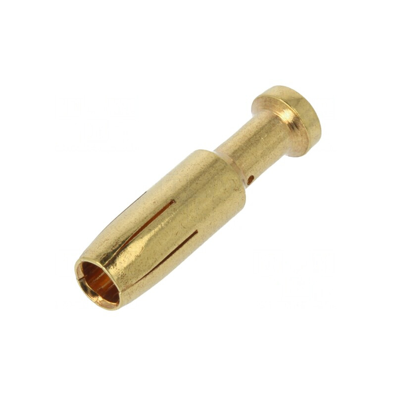 Pin Mamă Cupru Aurit 4mm2 Crimpat 40A | Electronic-mag.ro | Componente Electronice