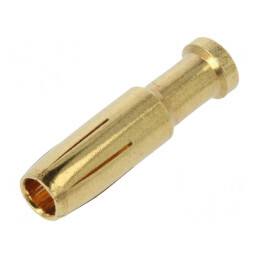 Pin Mamă Cupru Aurit 6mm2 10AWG Crimpat 40A | Electronic-mag.ro | Componente Electronice
