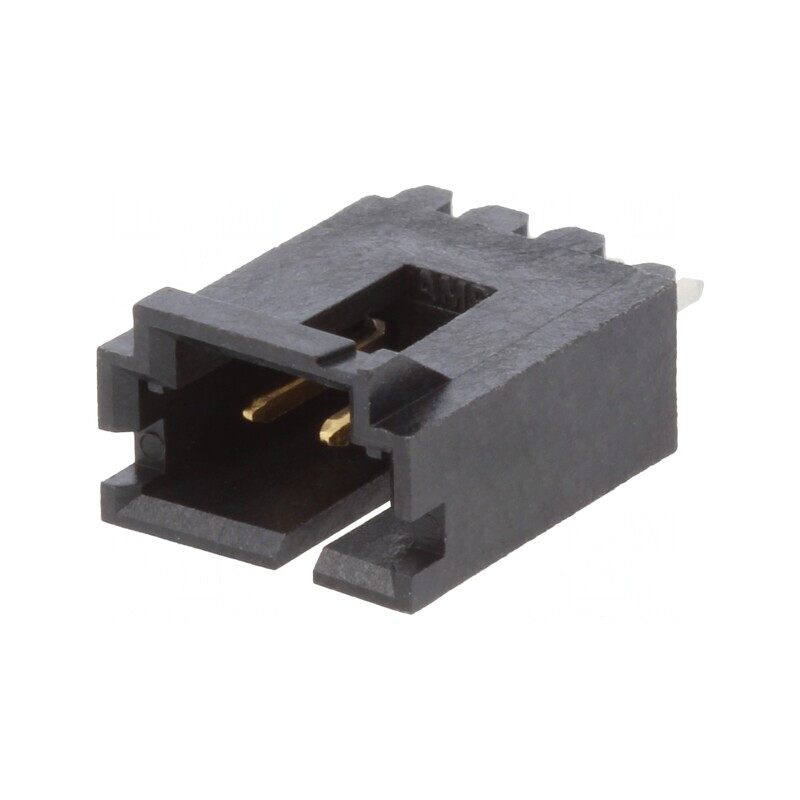 Soclu cablu-placă AMPMODU MTE 2,54mm 3 pini THT aurit | Electronic-mag.ro | Componente Electronice