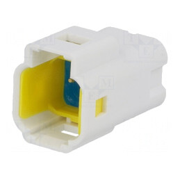 Conector cablu-placă THT alb IP67 | Electronic-mag.ro | Componente Electronice