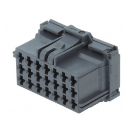 Conector Automotive MCP 2.8 Mamă Mufă pe Cablu 21 PIN Gri | Electronic-mag.ro | Componente Electronice