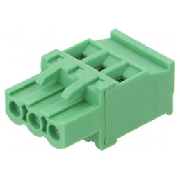 Regletă de Conexiuni Deconectabilă 3 Piste 90° 5mm | Electronic-mag.ro | Componente Electronice
