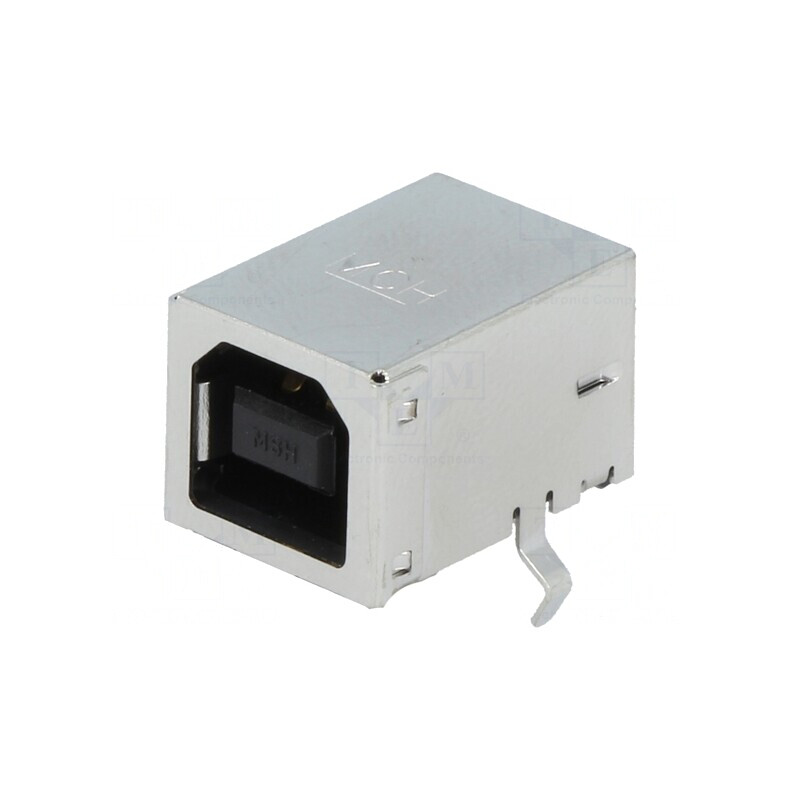 Soclu USB B PCB THT 4 pini 90° ecranat aurit | Electronic-mag.ro | Componente Electronice Soclu USB B PCB THT 4 pini 90° ecranat aurit | Electronic-mag.ro | Componente Electronice
