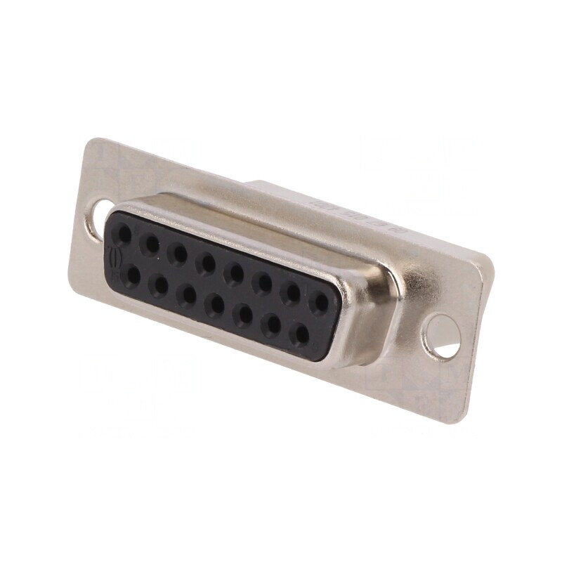 Mufă Mamă D-Sub 15 PIN Fără Contacte | Electronic-mag.ro | Componente Electronice