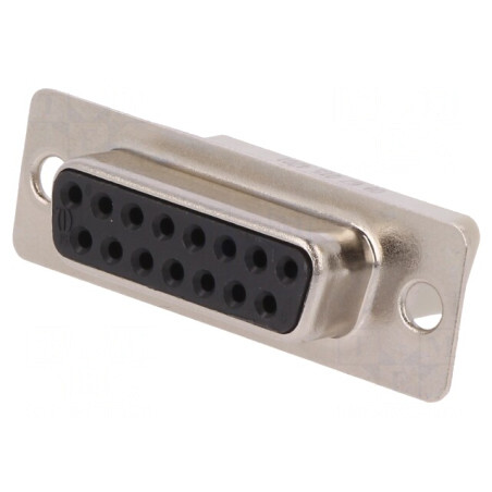Mufă Mamă D-Sub 15 PIN Fără Contacte | Electronic-mag.ro | Componente Electronice