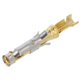 Conector Pin Mamă Aurit 16 Alamă 0,2-0,6mm2 24-20AWG | Electronic-mag.ro | Componente Electronice