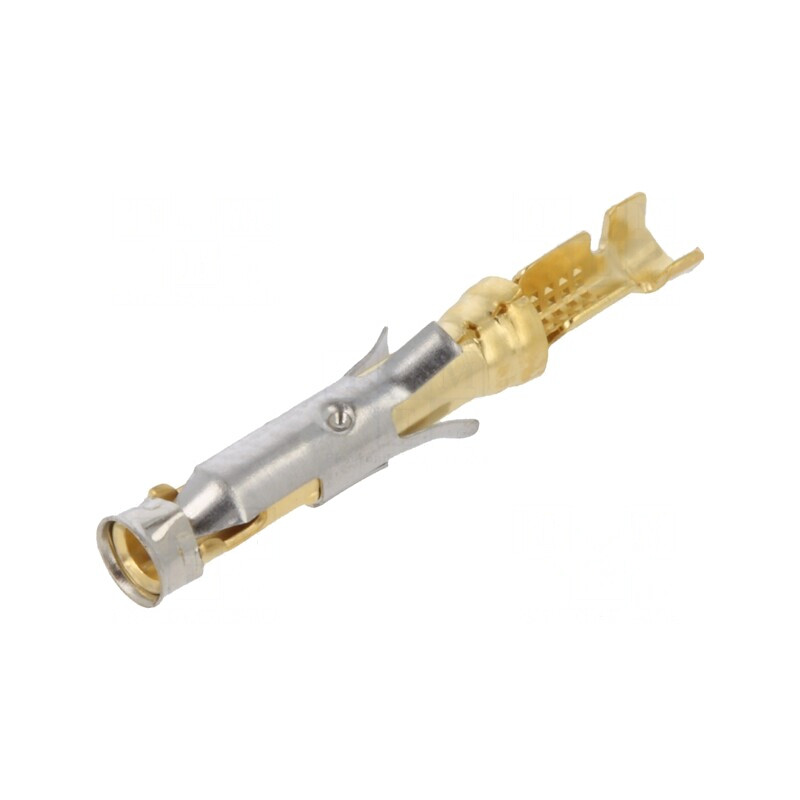 Conector Pin Mamă Aurit 16 Alamă 0,2-0,6mm2 24-20AWG | Electronic-mag.ro | Componente Electronice