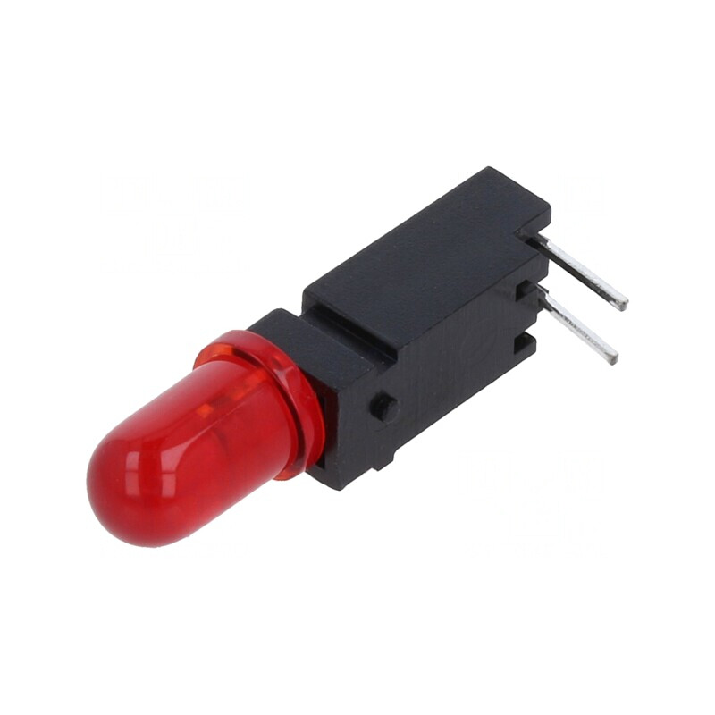 LED Roșu 5mm 20mA 60° | Electronic-mag.ro | Componente Electronice