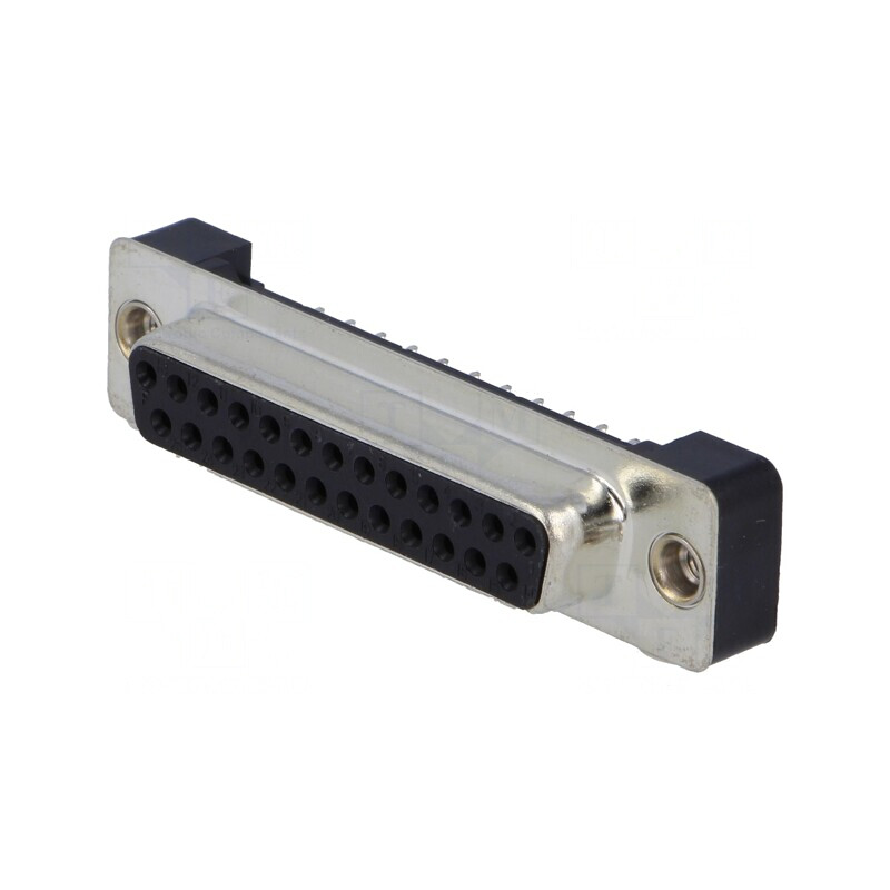 Conector D-Sub 25-Pini Soclu Mamă THT 5A | Electronic-mag.ro | Componente Electronice