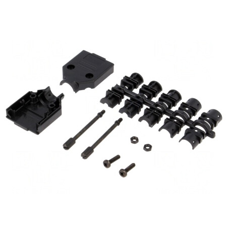 Carcasă pentru conectori D-Sub 9pin și D-Sub HD 15pin | Electronic-mag.ro | Componente Electronice