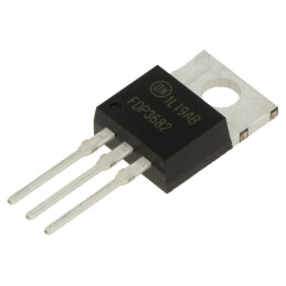 N-MOSFET Tranzistor 100V 23A 95W TO220-3