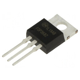 N-MOSFET Tranzistor 100V 23A 95W TO220-3 | Electronic-mag.ro | Componente Electronice