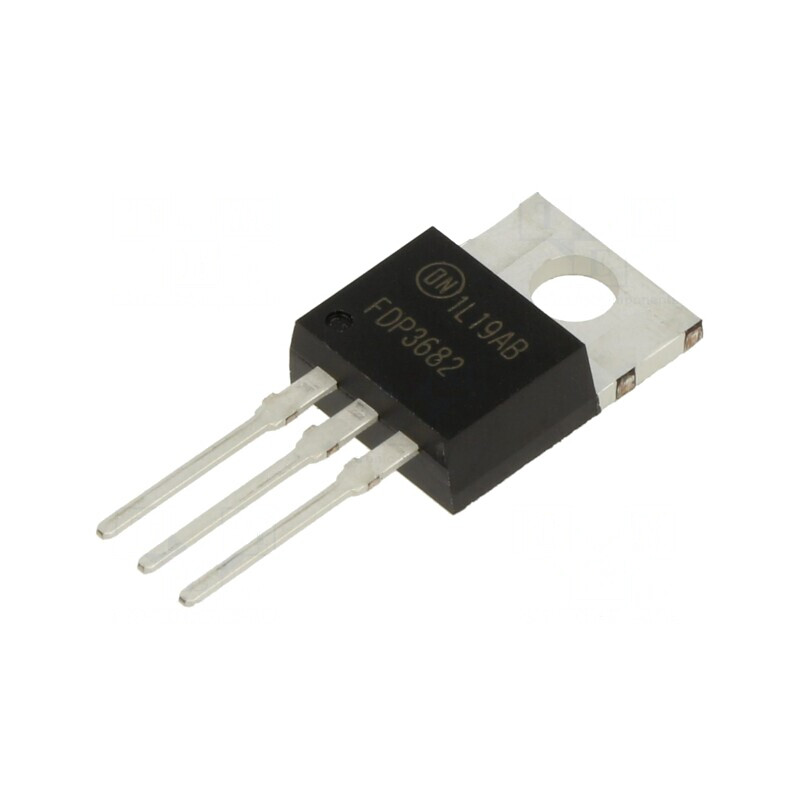 N-MOSFET Tranzistor 100V 23A 95W TO220-3 | Electronic-mag.ro | Componente Electronice