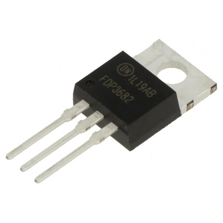 N-MOSFET Tranzistor 100V 23A 95W TO220-3 | Electronic-mag.ro | Componente Electronice