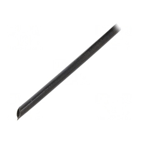 Manșon Electroizolant Fibră de Sticlă Neagră 20-155°C | Electronic-mag.ro | Componente Electronice