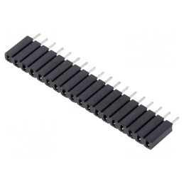 Soclu pini mamă 18 pini 2,54mm THT | Electronic-mag.ro | Componente Electronice